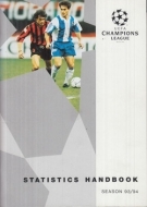 UEFA Champions League Statistics Handbook Season 1993/94