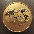 51e Congres de la FIFA Paris 1998 (Participant Memorial Coin in Original Box)