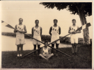 (Le) Rosey Rowing Club (Lot of 10 large size photographs of young men rowing groups ca. 1925)
