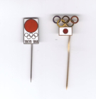 Tokyo 1964 + Japan Olympic Comitee (2 Nadeln)