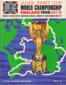 Jules Rimet Cup - World Championship England July 11-30 1966 / Official Souvenir Programme