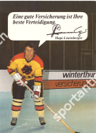 Hugo Leuenberger (SC Bern Autogrammkarte ca. 1974)