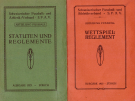 S.F.A.V. - Abteilung Fussball: Statuten und Reglemente + Wettspiel Reglement (Ausgabe 1923 + Rundschreiben)