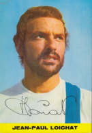 Jean-Paul Loichat (Carte autogramme avec signature imprimé 1971)
