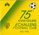 75e anniversaire Echallens Football-Club 1921 - 1996 / Plaquette commemoratif