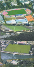 Luxembourg - Vues aeriennes des terrains de football des 12 clubs de la Division Nationale 2003/2004