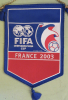 FIFA Confederations Cup France 2003 (Official Penant, Wimpel)