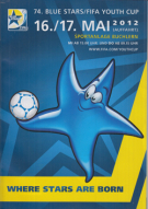 74. Blue Stars/Fifa Youth Cup 2012 - Offizielles Programm (das alte Moto wieder aktiviert: Where Stars are Born)