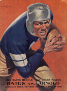 Bates Bobcats vs Arnold, Garcelon Field, October, 21, 1939 - The Bates Huddle and Official Program