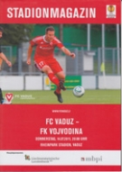 FC Vaduz - FK Vojvodina, 14.7. 2011, EL-Qualif., Rheinpark, Offizielles Programm
