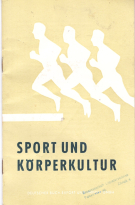 Sport und Körperkultur (Deutscher Buchexport und Import GmbH (Katalog für den DDR Sportverlag um 1965)