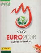 Euro 2008 Austria-Switzerland (Sammelbilder Album, Figurine Panini, Leeralbum, Ausgabe für Deutschland)
