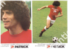 Kevin Keegan; conseiller technique des chaussures de football Patrick (2 carte postale)