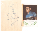 Pierino Lovisetto (Italia - 10.11. 1930) Sammelbild des VELO GUM + Signatur