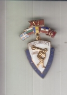 Jocurile Balcanice Bucuresti 1960 (Official Badge)