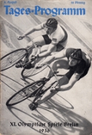 XI. Olympische Spiele Berlin 1936 - Tagesprogramm 6. August