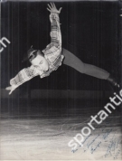 Alain Giletti (Dedicace a la main sur Photographie daté 6/11/1956 en souvenir a une exhibition a Lausanne)