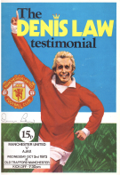 The Denis Law testimonial (Manchester United - Ajax Amsterdam, 3. 10. 1973, Old Trafford) Off. Programme