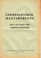 Magyarorszag - Csehszlovakia, 3.7. 1954, Nepstadion Budapest, Track & Field Meeting between (HUN - CSSR)