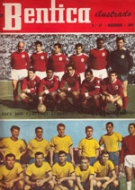 Benfica Lissabon - FC La Chaux de Fonds (A Benfica ilustrado, No. 87, Dez. 1964)