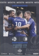 FC Luzern - Feyenoord Rotterdam, 5.8. 2021, Conference League Qualf., Swissporarena, Offizielles Programm