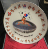 Games of the XXIVth Olympiad Seoul 1988 (Official Souvenir Porcelaine Plate with Holder in Deluxe suitcase)