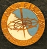 Nordische Ski WM / FIS Lahti 1958 (Official participant badge)