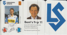 Beni’s Top 11 pour la saison de football 1991/92, FC Lausanne-Sport, (3x 15 jouers = 45 min., Jeux de cartes)