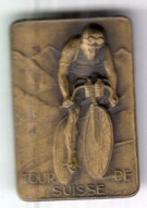 Tour de Suisse (Offizielles Abzeichen, Insignes, Badges created for the 1st Tour de Suisse 1933)