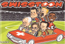 Swisstoon - En route vers le championnat d’Europe de Foot 2008 (Les comix strip de Bertschy)