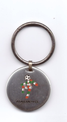 ITALIA 90 - Argento celebrativo riproduce i Marchi Ufficiali (925er Silber (26g) Anhänger in Orig. Box m. Zertifikat)