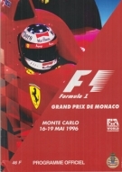 Formula 1 World Championship - Grand Prix de Monaco, Monte Carlo 16-19 Mai 1996, Official Programme
