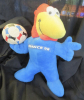 FIFA World Cup 1998 France Mascot Footix (Small version 17 x 14 cm)