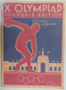 Xth Olympiad Souvenir Edition - Pictorial California July - August 1932 (Reprinted February 1984)