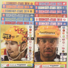 Eishockey - Stars 2014 (Komplette Serie 12 Hefte = 12 Clubs National League)