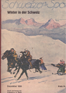 Schweizer Sport - Winter in der Schweiz (Dezember 1920)