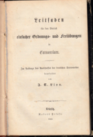 Leitfaden für den Betrieb einfacher Ordnungs- und Freiübungen in Turnvereinen