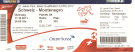 Schweiz - Montenegro, 11.10. 2011, Qualf. EURO 2012, St. Jakob-Park (Ticket Parkett D4)