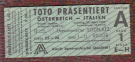 Oesterreich - Italien, 25.3. 1989, Friendly, Wiener Stadion, Ticket: Kinderkarte