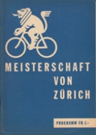 54. Meisterschaft von Zürich 1967 - Internationales Strassenrennen, Offiz. Programm