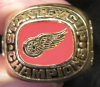 Detroit Red Wings Stanley Cup Champions 1997 (The official Merch Ring golden, 17 g)