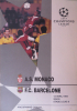 AS Monaco - FC Barcelona, 13.4. 1994, UEFA Champions League, Stade Louis II, Official Programme