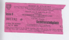 Oesterreich - Deutschland, 27.4. 1983, EURO Qualf., Wiener Stadion, Offizielles Ticket, Schülerstehplatz