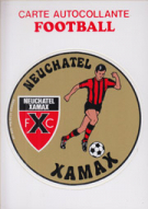 Neuchatel Xamax FC - Carte autocollante Football (ca. 1981)