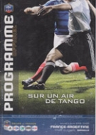 France - Argentine, 11.2. 2009, Friendly, Stade Velodrome Marseille, Programme officiel