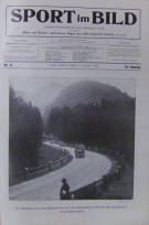 SPORT im Bild 1905 - Illustrierte Wochenschrift für Sport-Gesellschaft-Theater (kompleter Jahrgang i. 2 Bänden)
