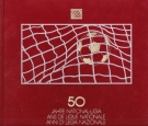 50 Jahre National-Liga, ligue nationale, lega nazionale 1933 - 1983 (Luxus-Ausgabe in rotem Samt)