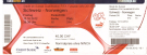 Schweiz - Norwegen, 12.10. 2012, FIFA WC Qualf. Brasil 2014, Stade de Suisse Bern (Ticket Parkett D8)
