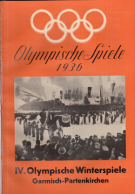 IV. Olympische Winterspiele Garmisch-Partenkirchen 1936 - Erinnerungsheft 