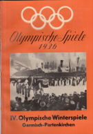 IV. Olympische Winterspiele Garmisch-Partenkirchen 1936 - Erinnerungsheft